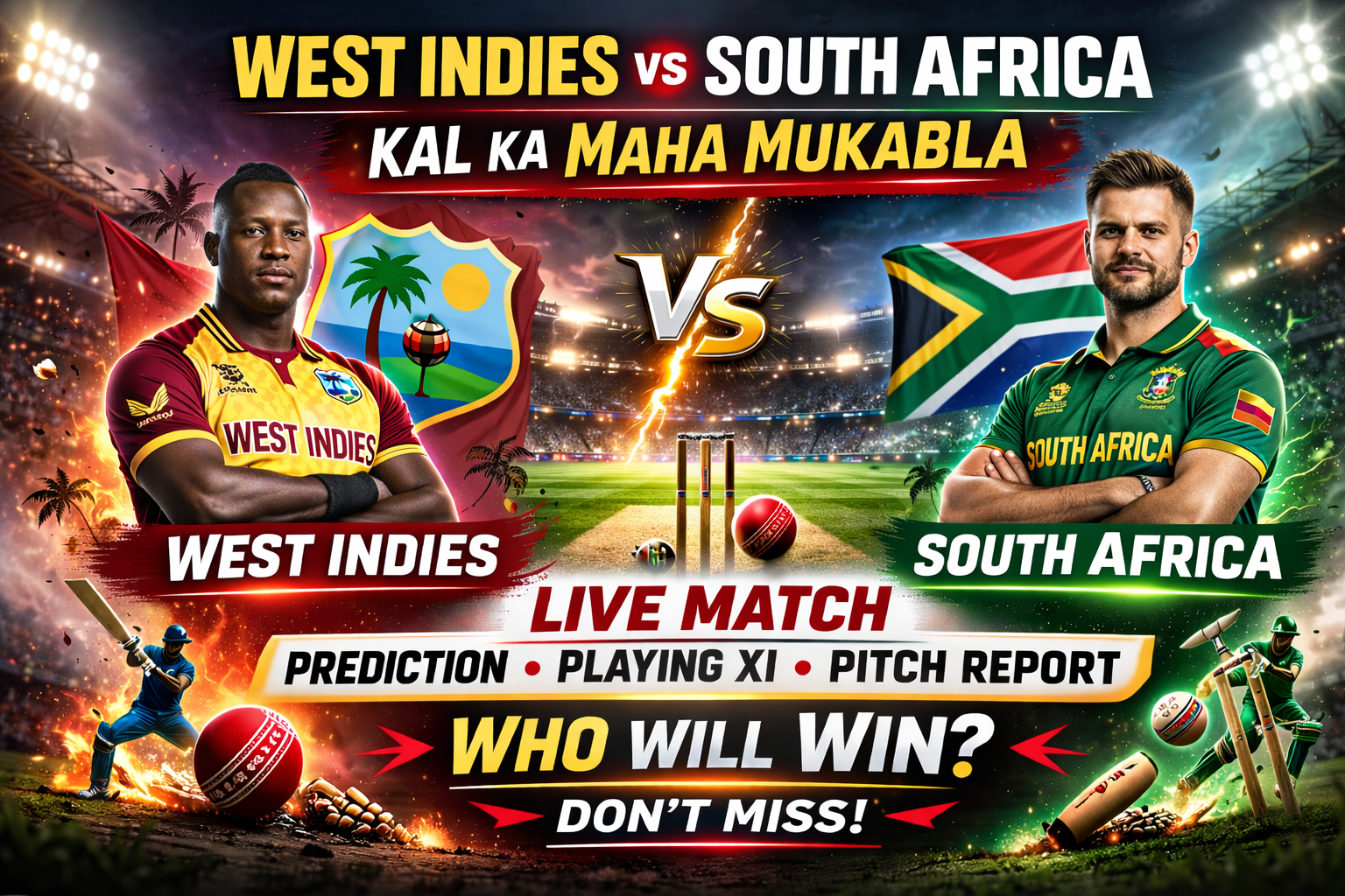 west indies vs south africa