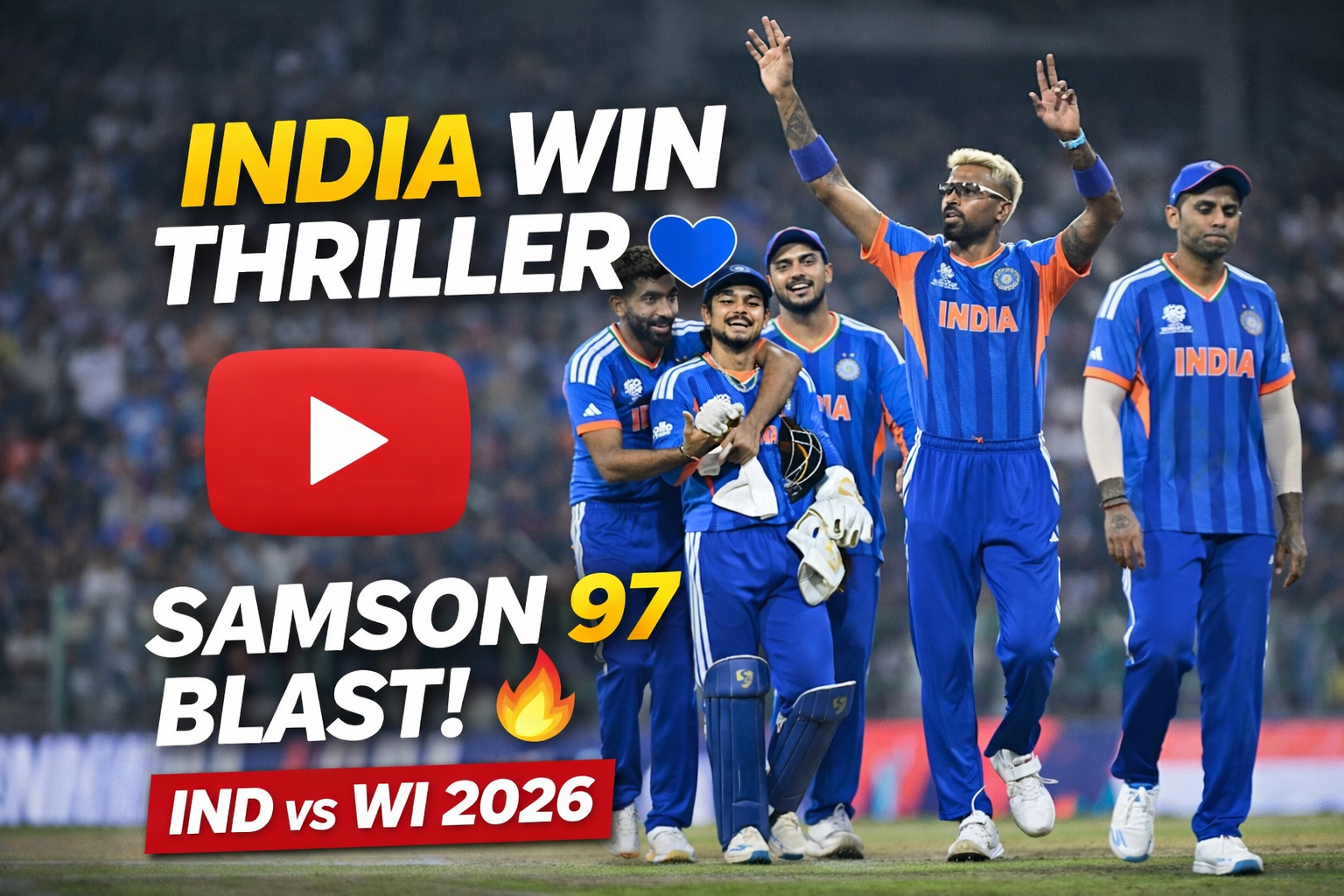 India vs West Indies Highlights