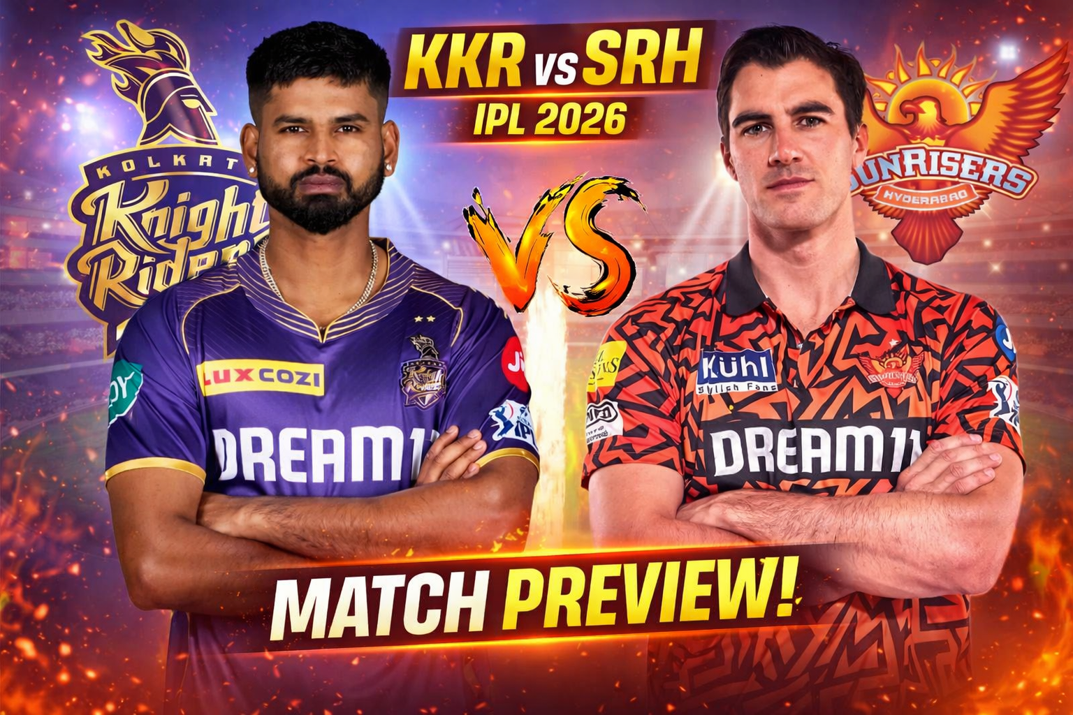 KKR vs SRH preview