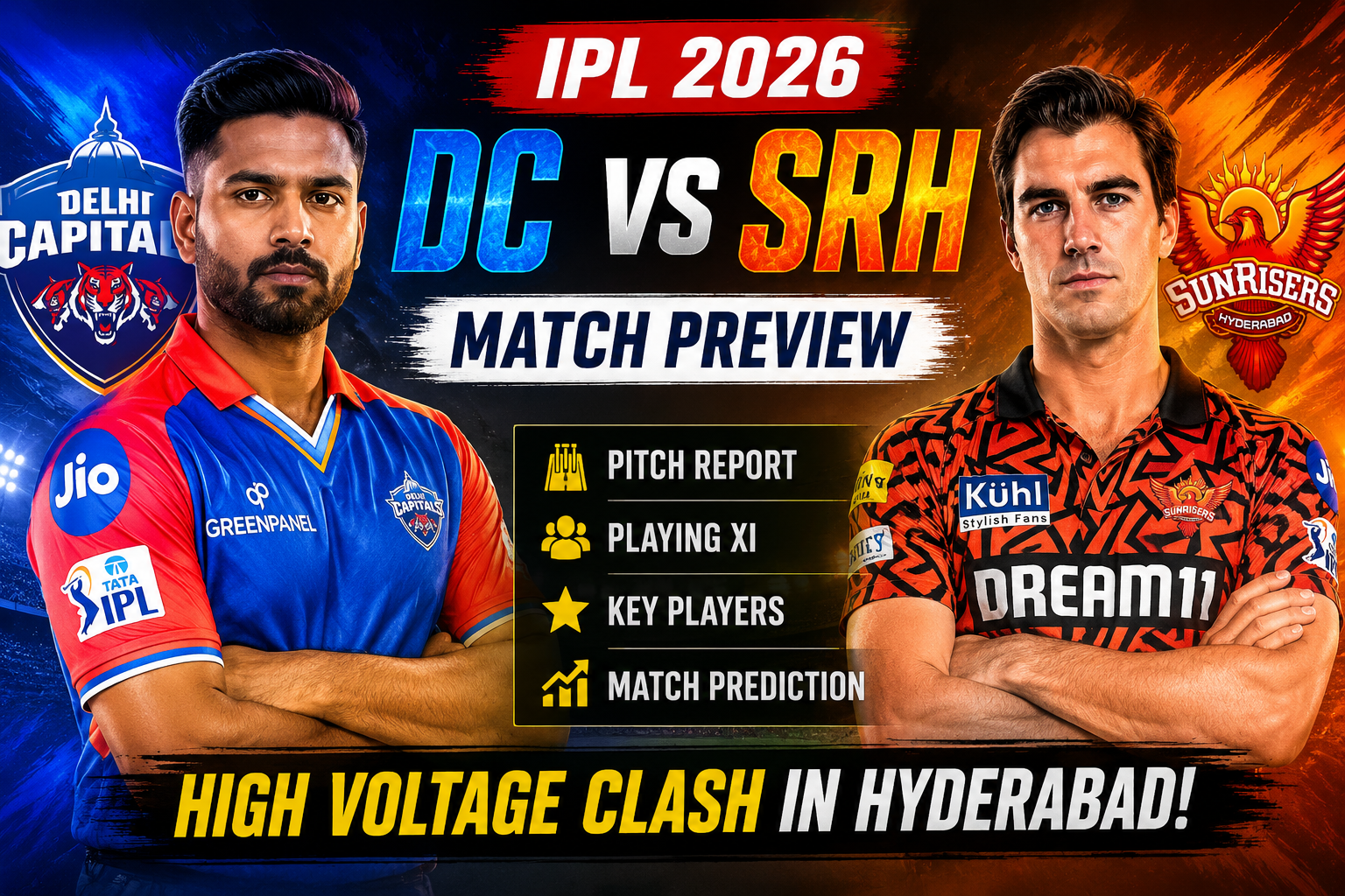 dc vs srh